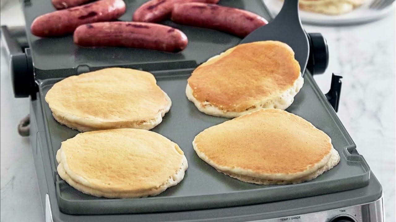 GreenPan Tip top 7-in-1 Multi-Function Contact Barbecue & Griddle, Solid Ceramic Nonstick Aluminum