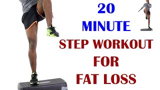 20 Minute Step Workout for Fat Loss/ Fat Burning Step Workout