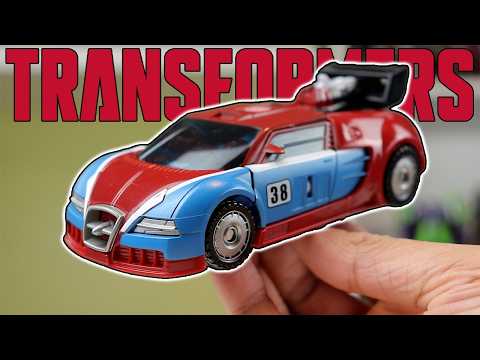 The Original Bugatti Veyron Transformer | #transformers Cybertron Smokescreen review.
