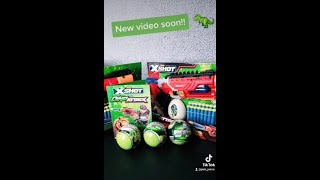 Zuru X SHOT: Dino Attack Claw Hunter - Dino Striker FOAM BLASTER  with TARGETS #shorts | Tiktok #16