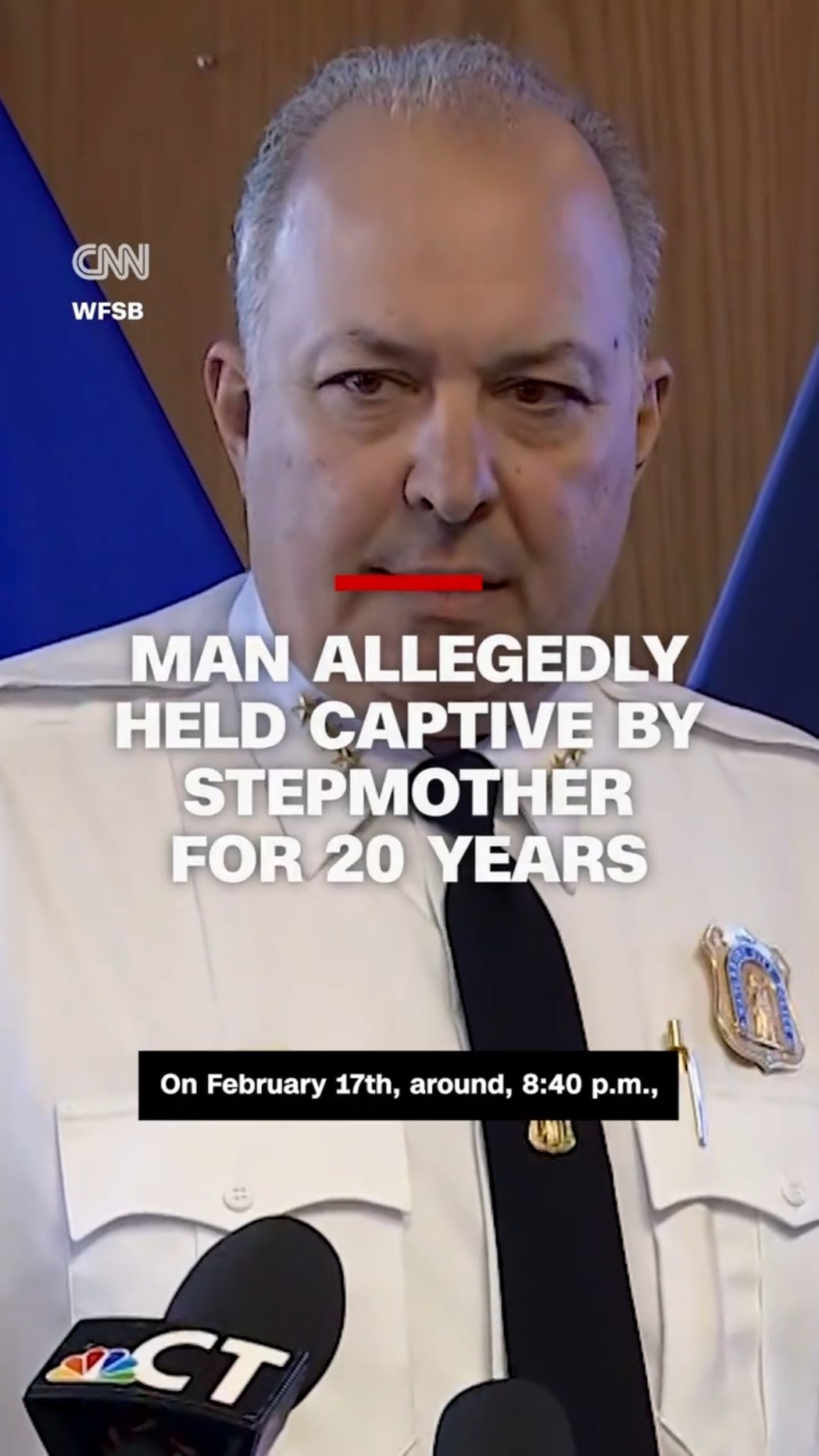 Man allegedly held captive by stepmother for 20 years