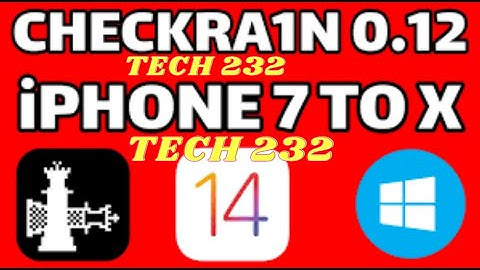 ✅Install Checkra1n Windows on USB |  ✅Checkra1n 0.12.0 Windows | iOS 14.2 Jailbreak TECH 232