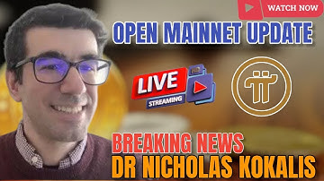 BIG NEWS: Dr. Nicolas Kokkalis URGENT PI NETWORK UPDATE About The Open Mainnet l Pi Network News