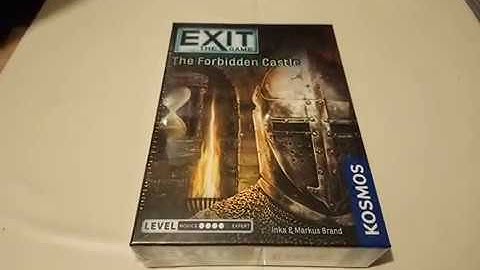 EXIT: THE GAME The Forbidden Castle Board Game Sealed Box 25.09.19