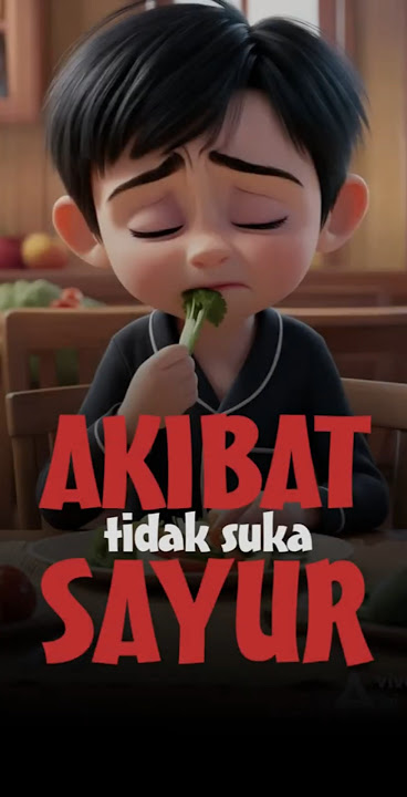 Akibat tidak suka Sayur | Dongeng Anak Bahasa Indonesia