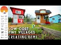 Inspired Self-Managed Tiny Home Village for Formerly Homeless