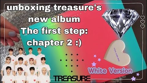 Treasure new album unboxing THE FIRST STEP : CHAPTER 2  #TREASURE #KPOP