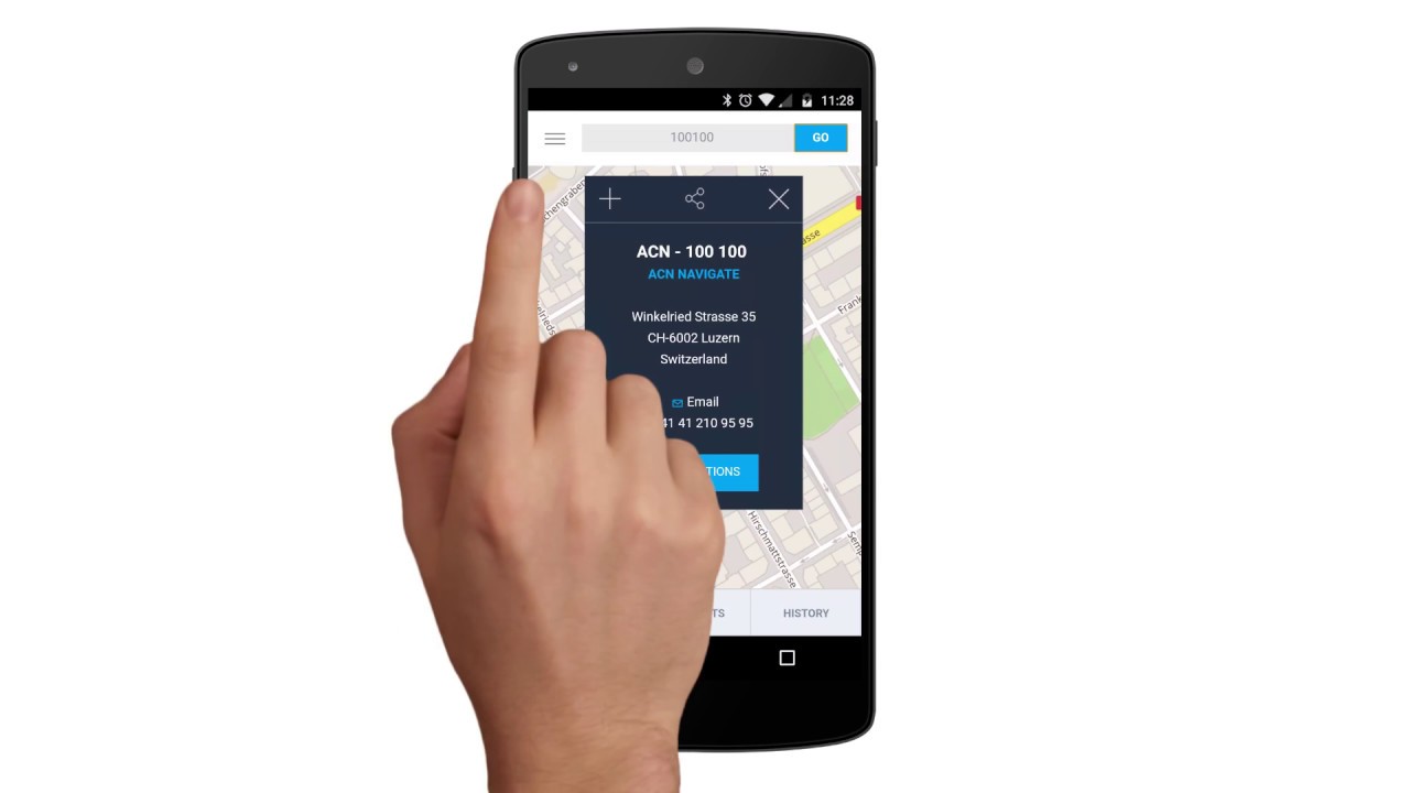 ACN NAVIGATE Address Code Number www.acnnavigate.ch