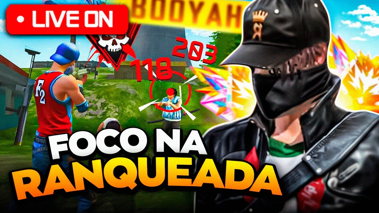 🔴LIVE ON🔴SALA 4X4 REVELA❤️JOGANDO RANK NOVA TEMPORADA❤️