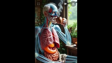 "How Tea Affects Digestion in Older Adults ☕ | 3D Gut Animation | Anatomy Art USA" #shorts