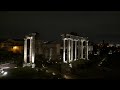 [4K HDR] Evening walk to the Campidoglio hill and the Roman Ghetto | Rome, Italy | Slow TV