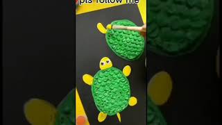 Bubble wrap se tortoise banana | Bubble wrap tortoise | Bubble wrap ideas | tortoise painting ideas