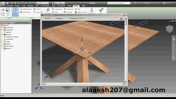 render on Autodesk Inventor Professional 2013