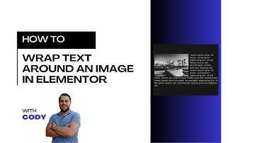 Wrapping Text Around Images in Elementor