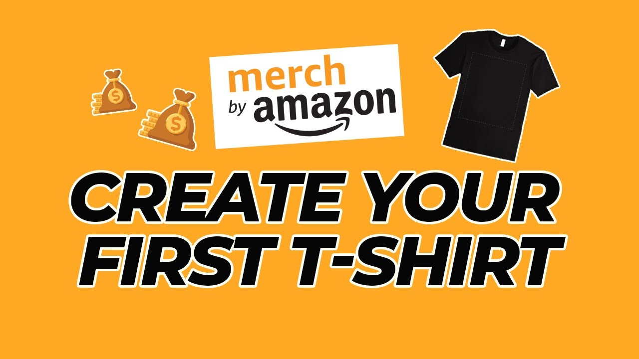 How To Create Your First T Shirt Design For Merch By Amazon No Design Skills Needed Youtube