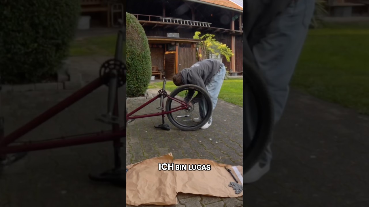 Teil 1 ￼Habst du schon mal ein Fahrrad lackiert? 🤔 