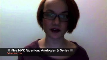 Analogies, Series, Recognition and Rotation (III) | 11-Plus Non Verbal Reasoning Exam Question