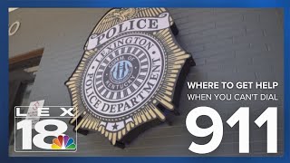 Where to get help when you can't dial 911 by LEX18 90 views 3 days ago 1 minute, 50 seconds