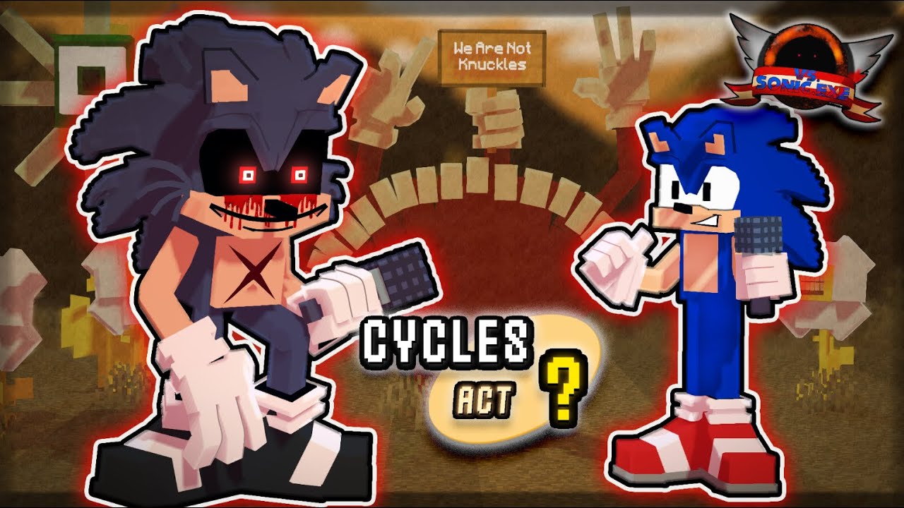 TRICYCLES - CYCLES BUT TRICHAEL LORD X SINGS IT - SONIC.EXE - FRIDAY NIGHT  FUNKIN' 