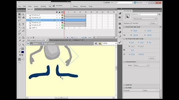 The Bones Tool, Armatures, and Animation in Flash CS5 -Part 1