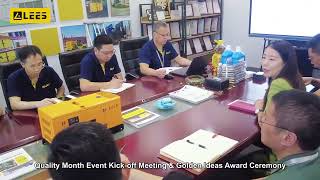 Ouality Month Event Kick-off Meeting& Golden Ideas Award Ceremony！🏆🏆🏆