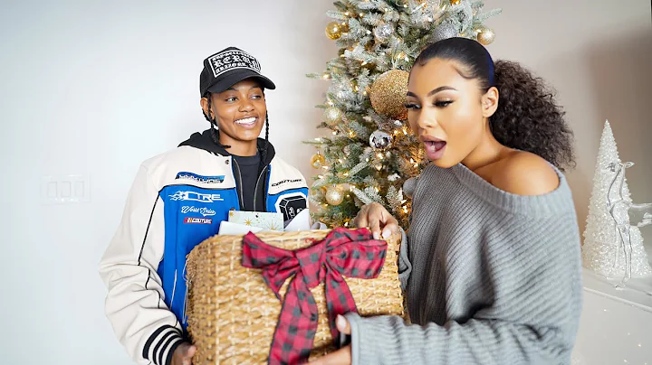 SUPRISING EACHOTHER WITH XMAS BASKETS! *CUTE*