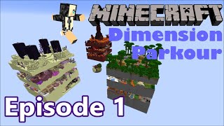 Minecraft - Dimension Parkour - Map by Hielke - Ep 1