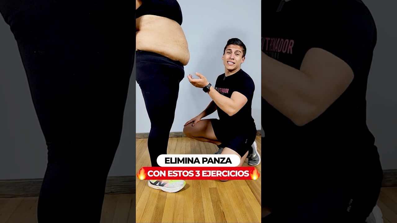 😭 ¡TU ABDOMEN ESTA ABULTADO! NO MÁS, HAZ ESTOS 3 EJERCICIOS Y COMIENZA A PERDER GRASA  