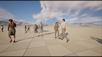 Unreal Engine 5.4 - How to Setup City Sample Crowds (Metahumans) (MassAI) - Part 3/5 - 4K