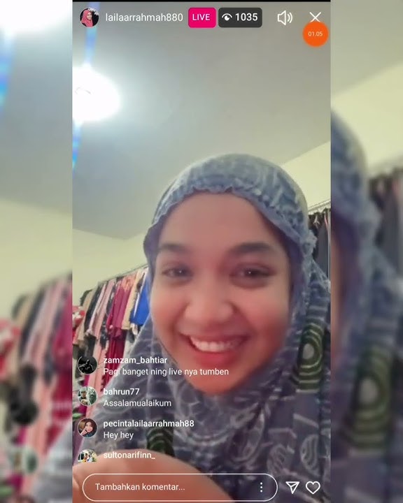 ning Umi Laila live di Instagram 🧕🤗🥰 #umilaila #umilailaviral #umilailalovers #viral