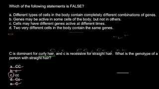 Simple Mendelian inheritance practice problems