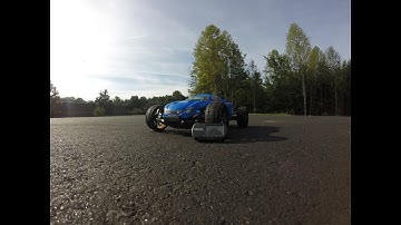 Traxxas Rustler 4s pass 100mph