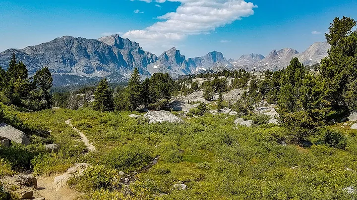 Backpacking - Wind River Range - Day 3 - Washakie ...