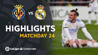 Resumen de Villarreal CF vs Real Madrid (0-0)