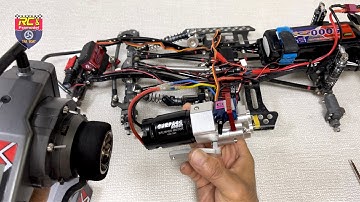 Axial SCX10 II | 1/10 Scale RC Jeep Rubicon | Replacing the motor and gearbox