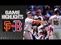 Giants vs red sox game highlights 5224  mlb highlights