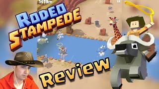 Rodeo Stampede - Official App Review ( iOS & Android Gameplay ) screenshot 1