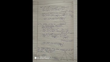 Class 10th Math Part 2 Chapter 2. Pythagoras Theorem Practice Set 2.2