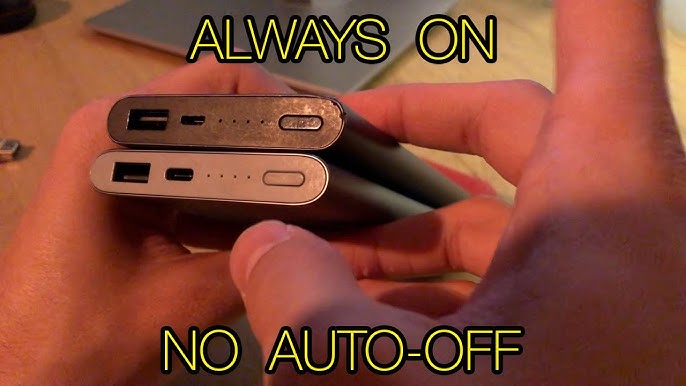 Disabling a Powerbank Auto-Off function