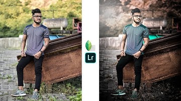 Moody Brown Effect Photo Editing In Lightroom | Lightroom editing | Lightroom mobile tutorial