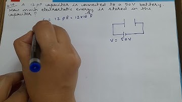 Physics N.C.E.R.T Exercise 2.10|Class 12th Electrostatic potential and capacitance