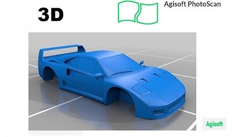 Agisoft PhotoScan 3D demonstração LOW