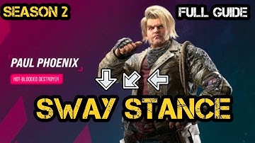 Paul Sway Stance Guide Tekken8 I How to Play Paul Tekken8#Paul#Tekken8#Sway#Stance#guide