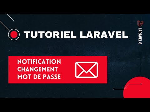 Tutoriel Laravel - Notification au changement de mot de passe