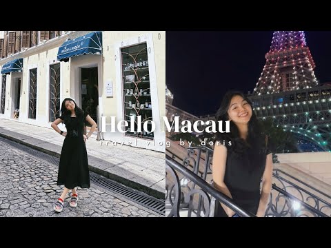 🇲🇴MACAU TRAVEL VLOG🇲🇴 澳门賭場免費領賭本! 接駁巴士中途拋錨! 快閃澳門特種兵｜dorisleanne