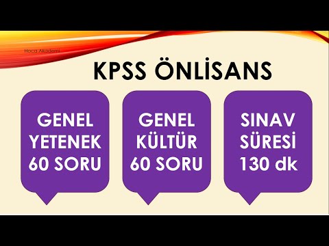 Kpss Önlisans Nedir
