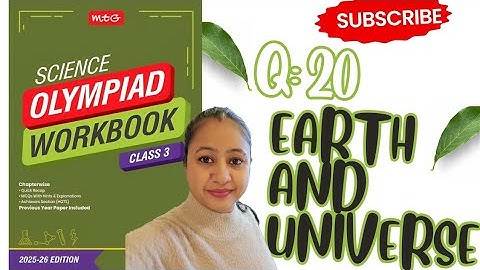 ✅SOF NSO Class-3🏅2025-2026🏅Earth And Universe Ques: 11-19😎Chapter-7💯Science Olympiad