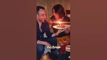 قبلات من شيرين عبدالوهاب لزوجها حسام حبيب احتفالا بعيد ميلاده 