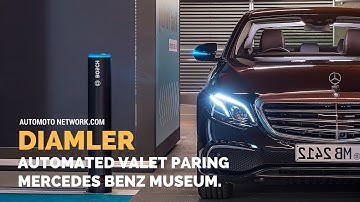 Bosch and Daimler Demonstrate Driverless Parking In Real-life Traffic | Automated Valet Parking.