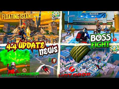 New Theme Mode Update V4.4 | Boss FIght | Floating Island | New Powers | Pubgm NewUpdate V440